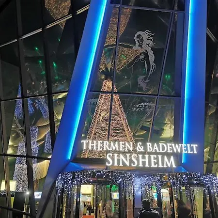 ホステル Boardinghouse Zentral Am Burgplatz ジンスハイム